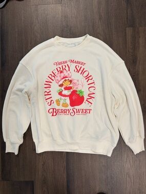 RARE Strawberry Shortcake Crewneck Sweater - Small
